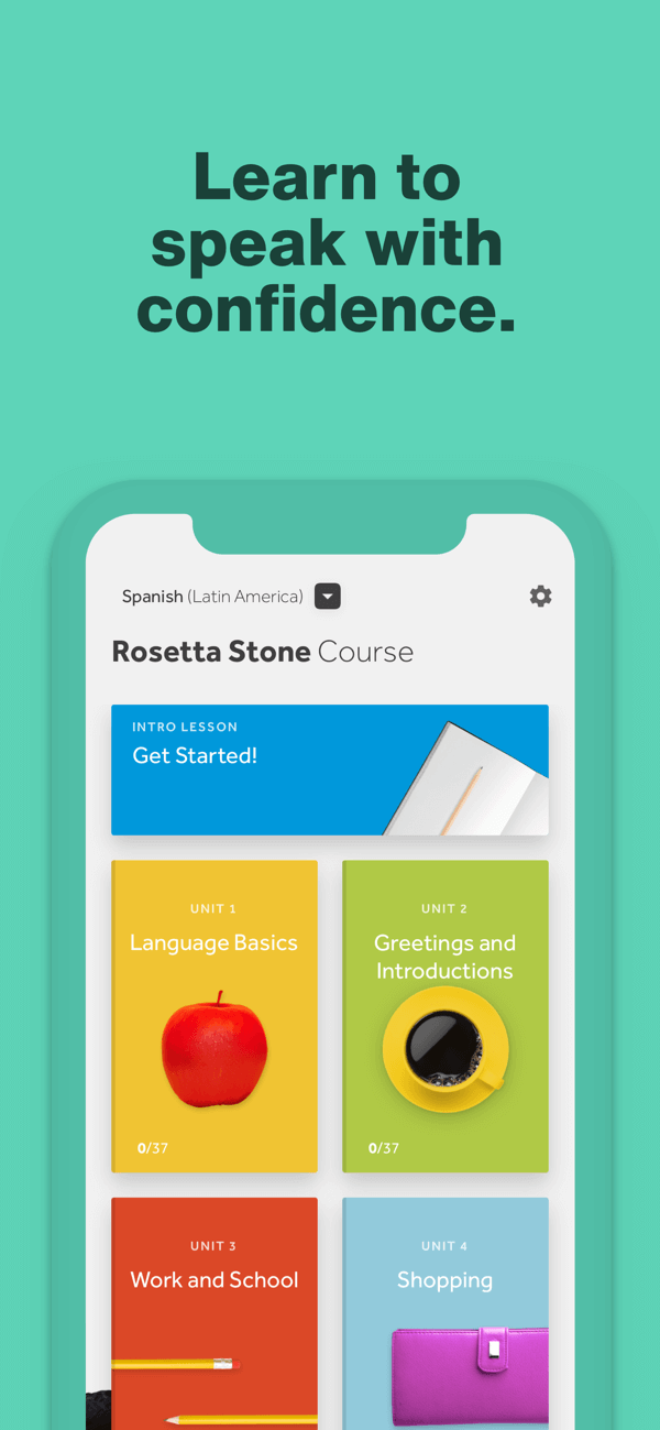 Rosetta Stone screenshot 1