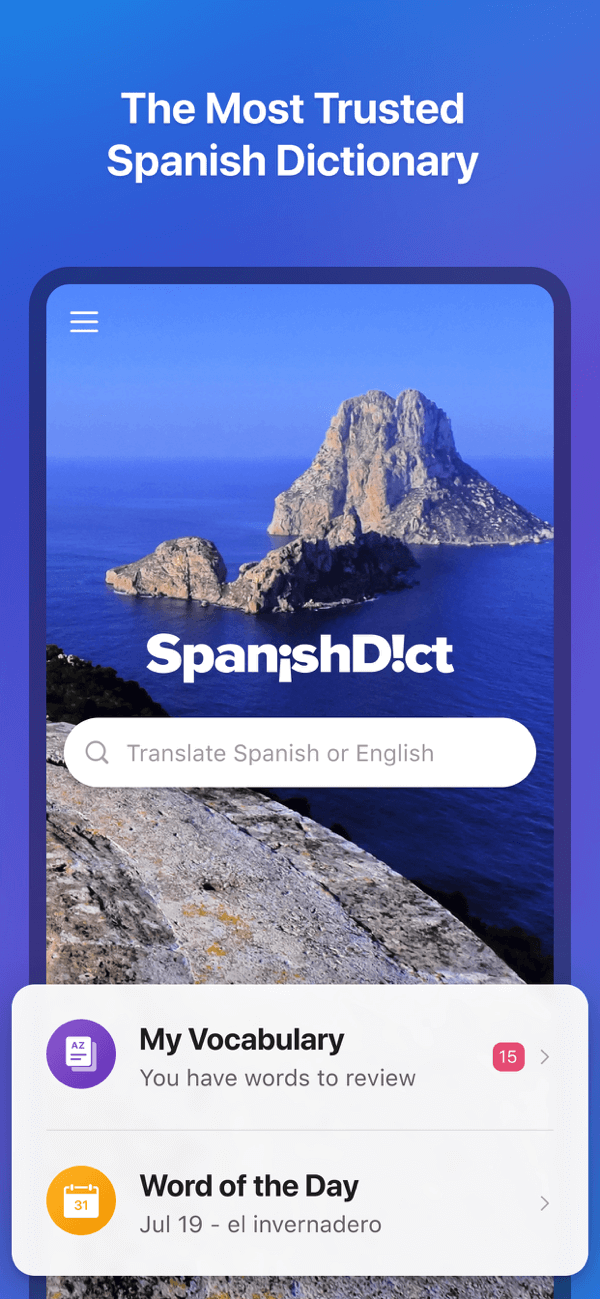 SpanishDict screenshot 1